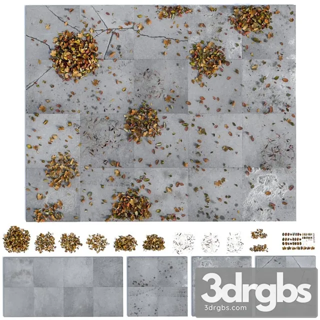 Pavement and Debris 3D Model Download