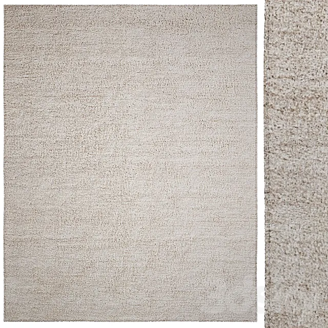 Pavia Handwoven Nepali Lambswool Shag Rug 3DModel Pavia Handwoven Nepali Lambswool Shag Rug 3DModel