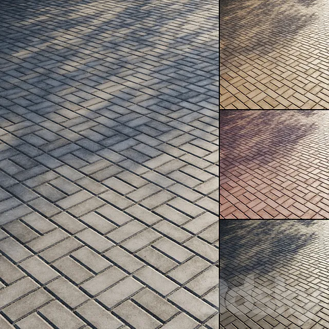 Paving 3D Model Paving 3D Model