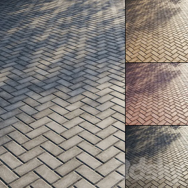 Paving 3D Model Paving 3D Model
