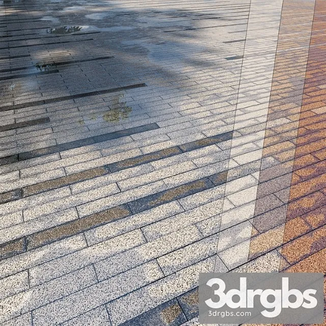 Paving Belpasso Premio Tile 17 Hr 3D Model Download