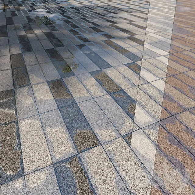 Paving Belpasso Premio tile 19 HR 3D Model Paving Belpasso Premio tile 19 HR 3D Model