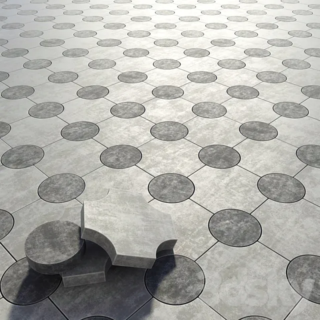 Paving stone 3D Model Paving stone 3D Model