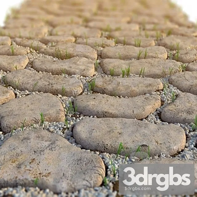 Paving Stones 001 3D Model Download