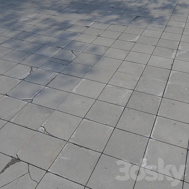 Paving stones 6 3DModel Paving stones 6 3DModel