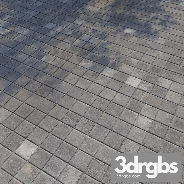 Paving Stones 7 3D Model Download