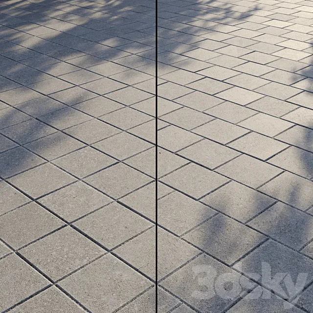 Paving Type 1 Set 9 3DModel Paving Type 1 Set 9 3DModel