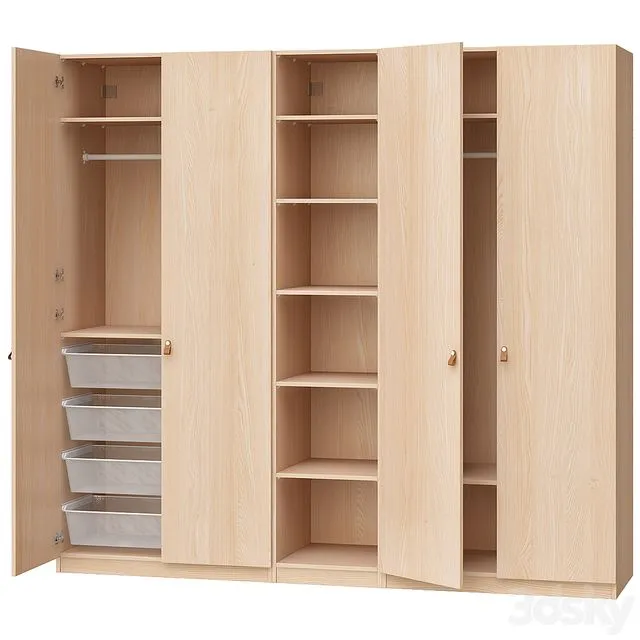 Pax Forsand Ikea 3D Model