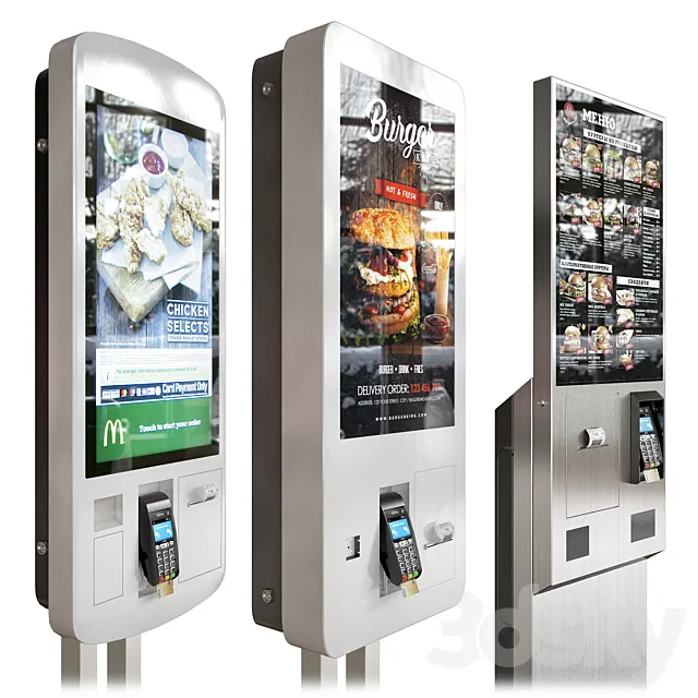 Pay display 2 3D Model