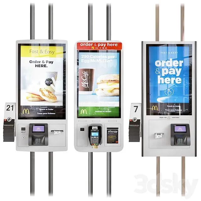 Pay display 3D Model