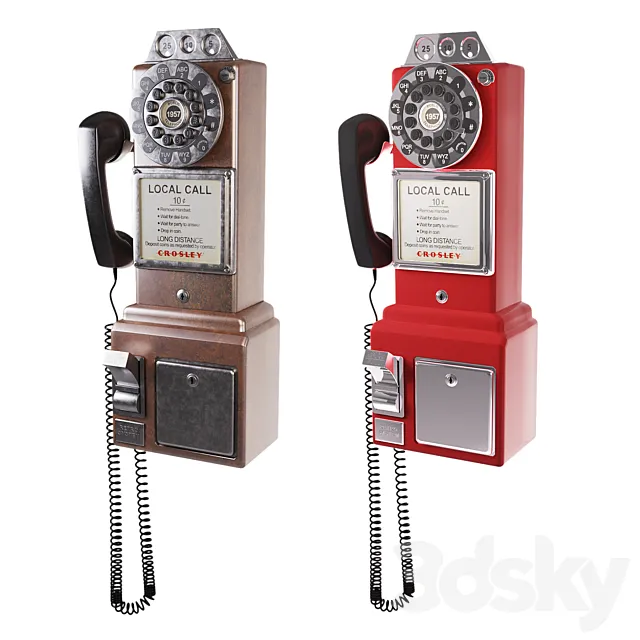 Pay phone 3DModel