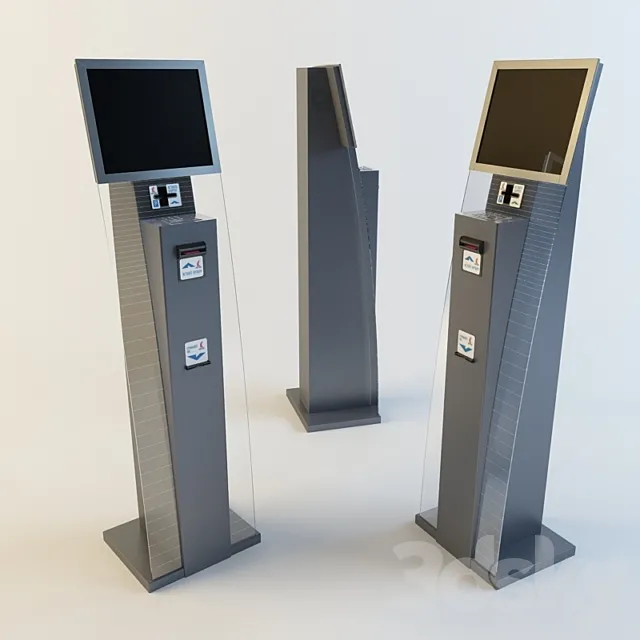 Payment terminal 3D Model