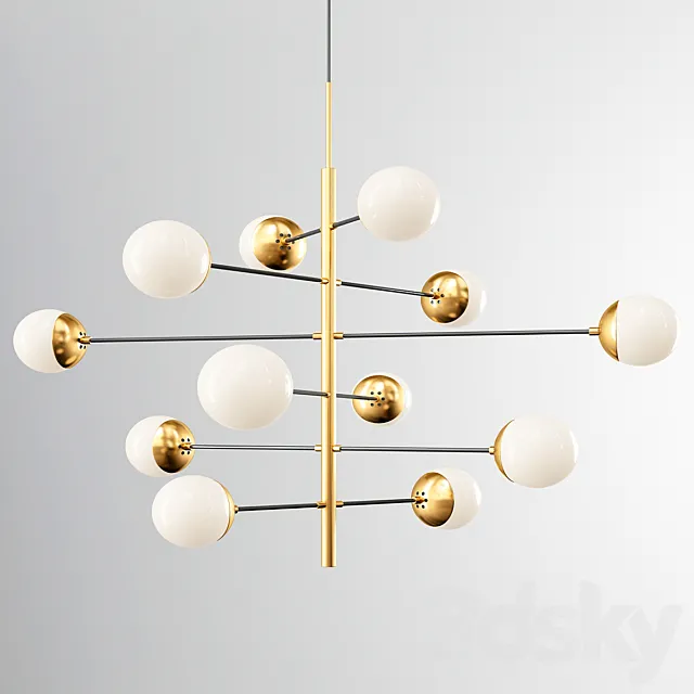 Payne chandelier 3D Model