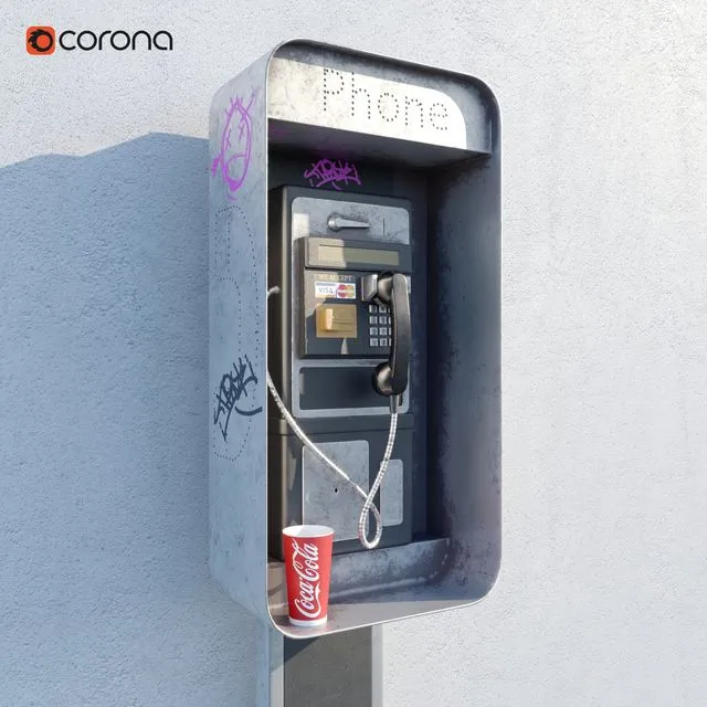 Payphone payphone 3D Model