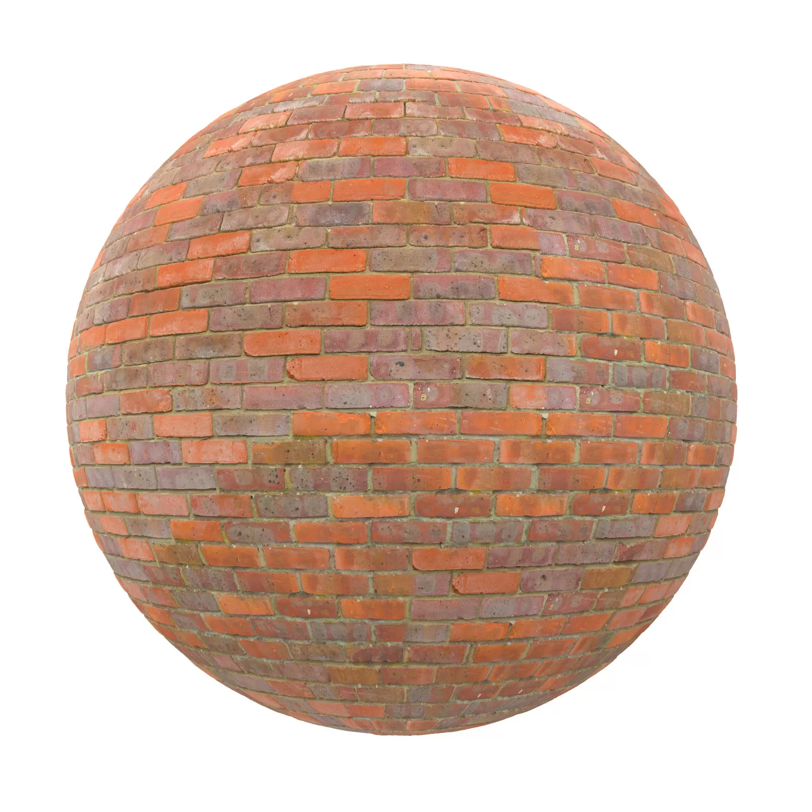 PBR CGAXIS TEXTURES – BRICK – Red Brick Wall 14