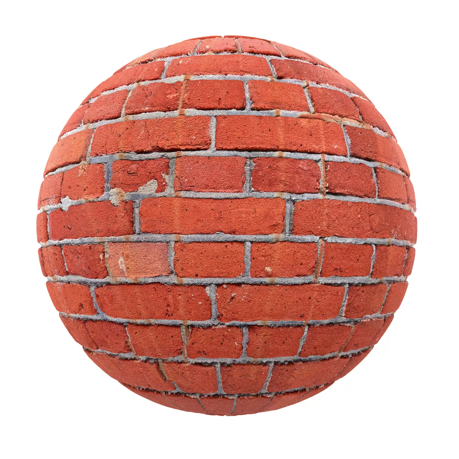 PBR CGAXIS TEXTURES – BRICK – Red Brick Wall 17