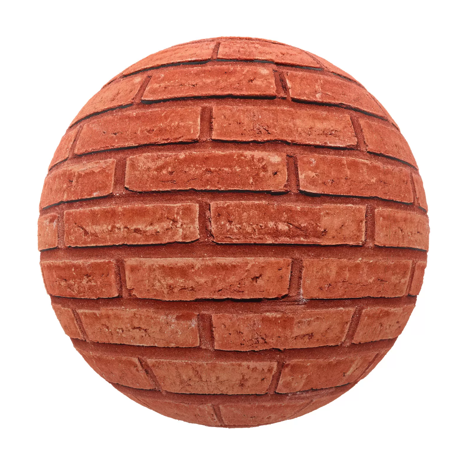 PBR CGAXIS TEXTURES – BRICK – Red Brick Wall 22