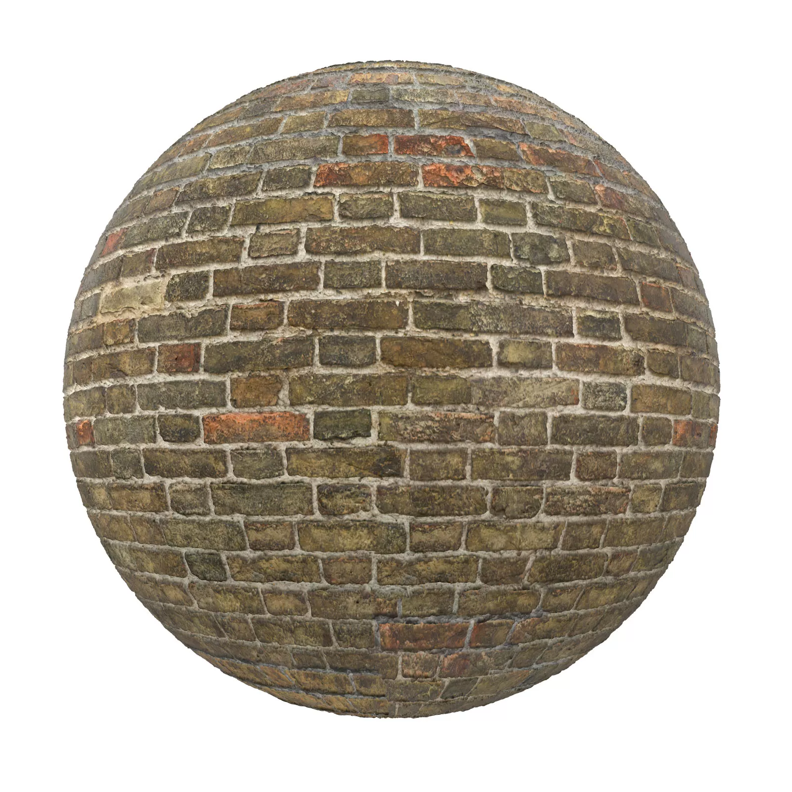 PBR CGAXIS TEXTURES – BRICK – Stone Brick Wall 7