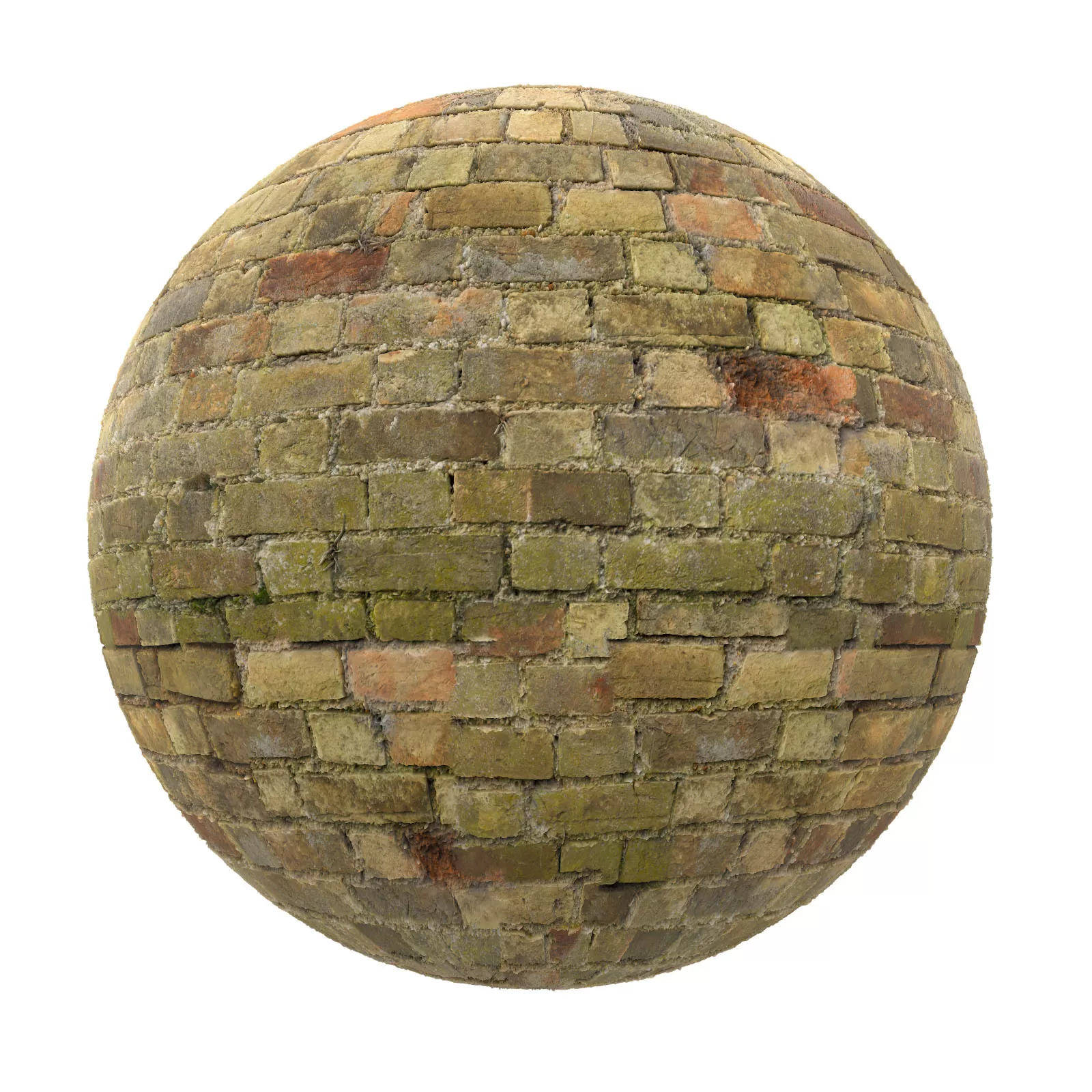 PBR CGAXIS TEXTURES – BRICK – Stone Brick Wall 8