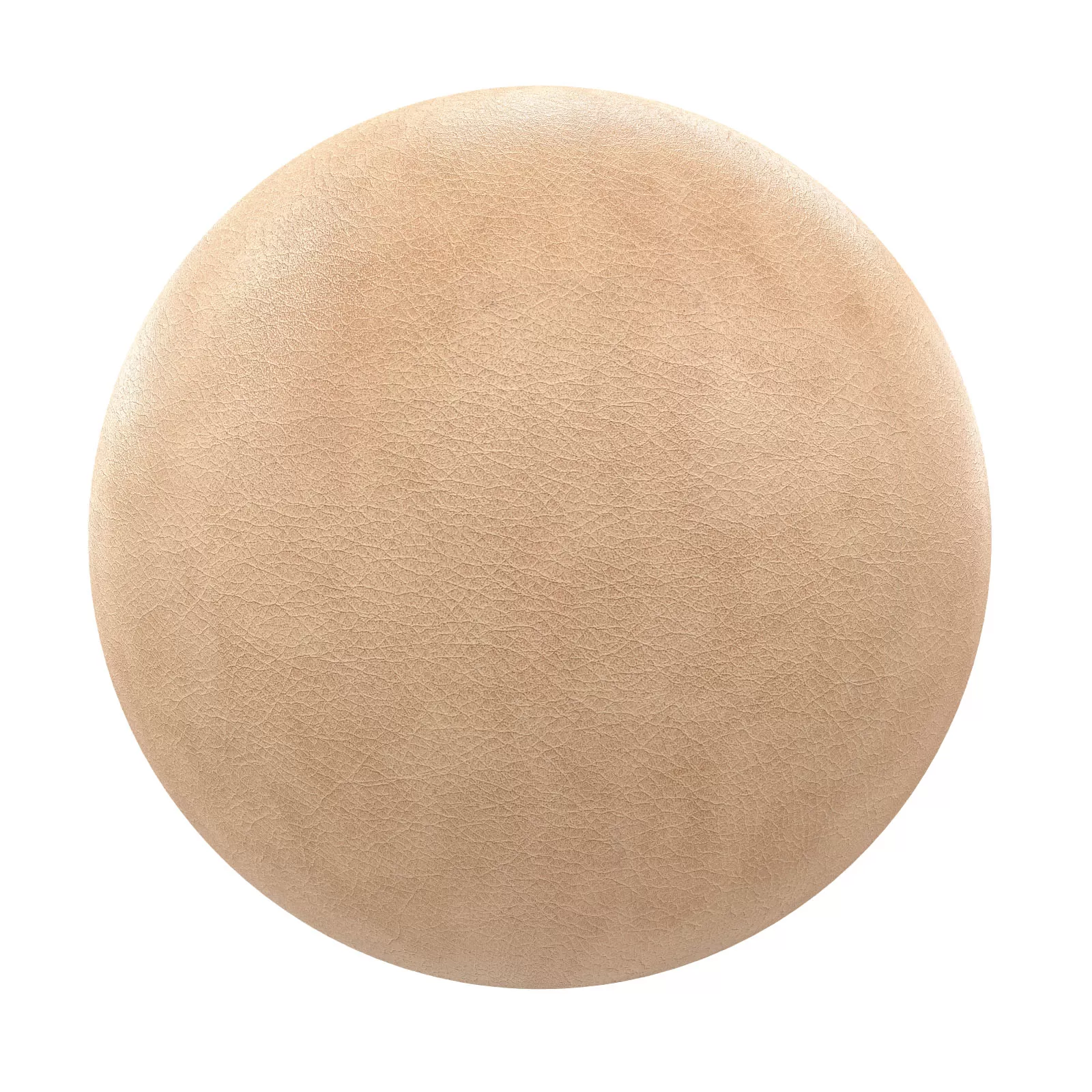 PBR CGAXIS TEXTURES – LEATHER – Beige Leather 3