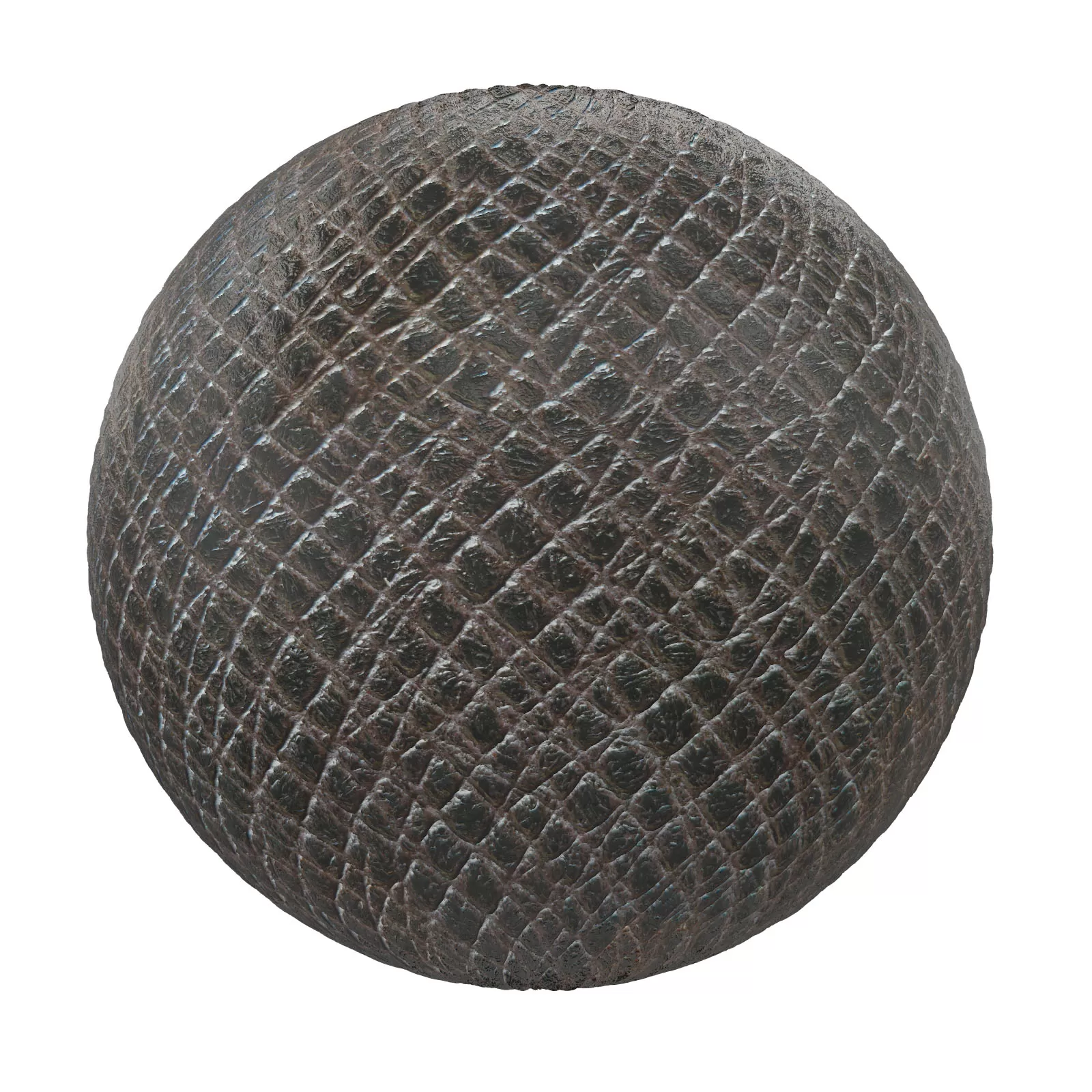 PBR CGAXIS TEXTURES – LEATHER – Black Leather Closeup 1