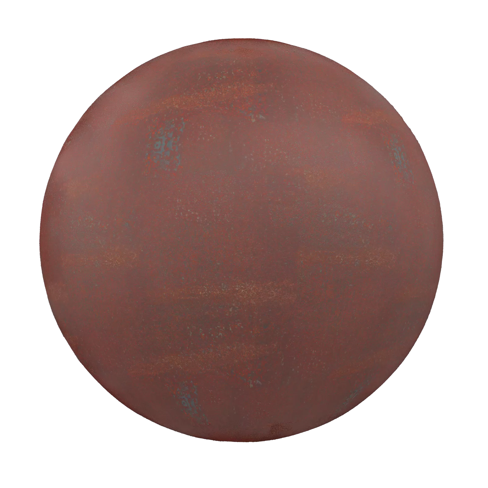 PBR CGAXIS TEXTURES – METALS – Red Painted Metal 01