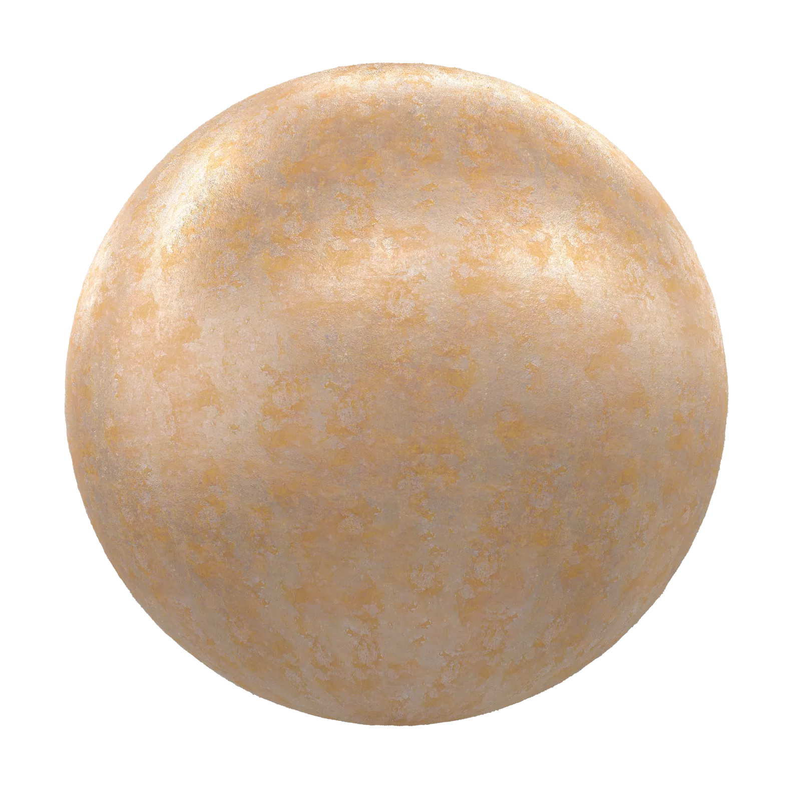 PBR CGAXIS TEXTURES – METALS – Rusty Golden Metal 01