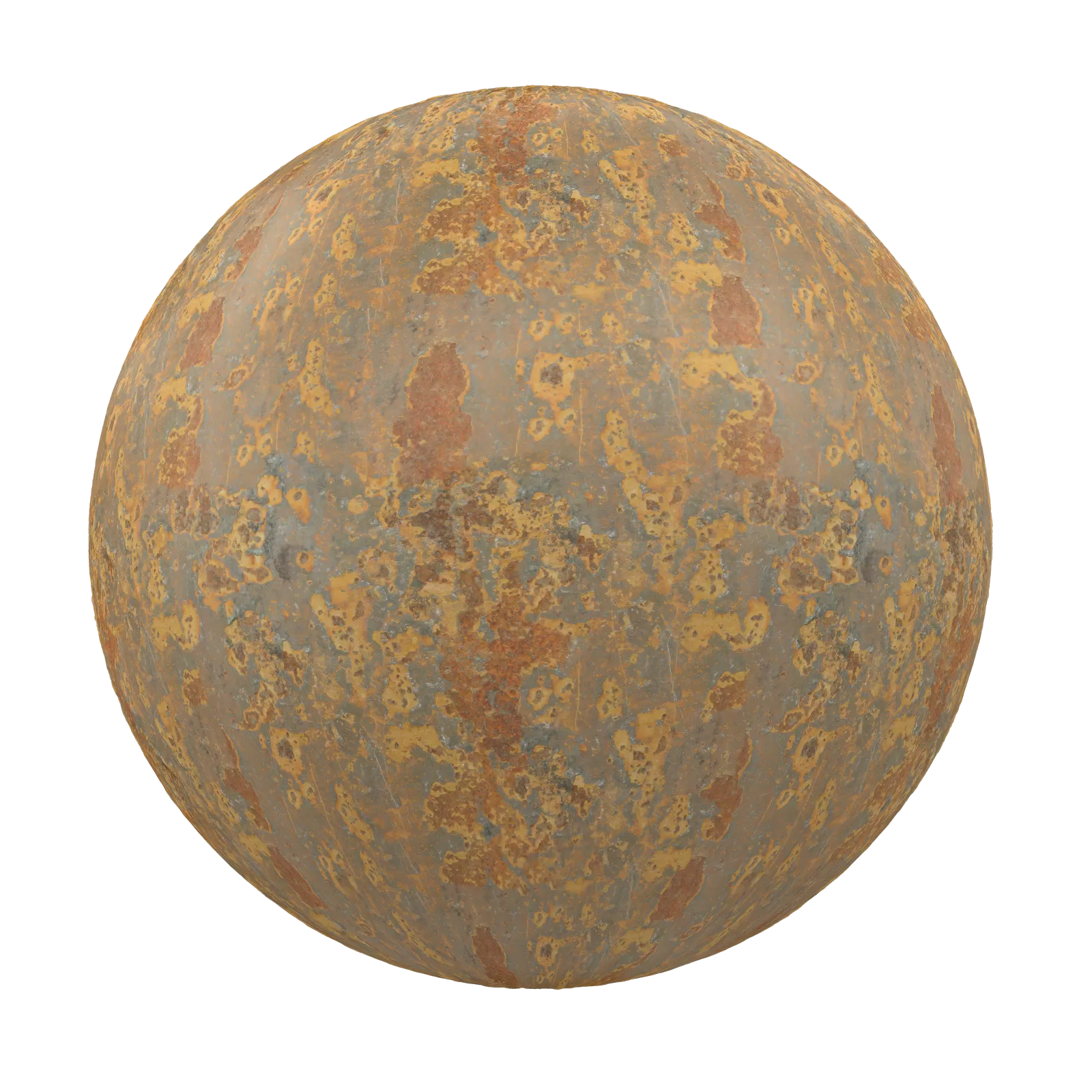 PBR CGAXIS TEXTURES – METALS – Rusty Metal 02