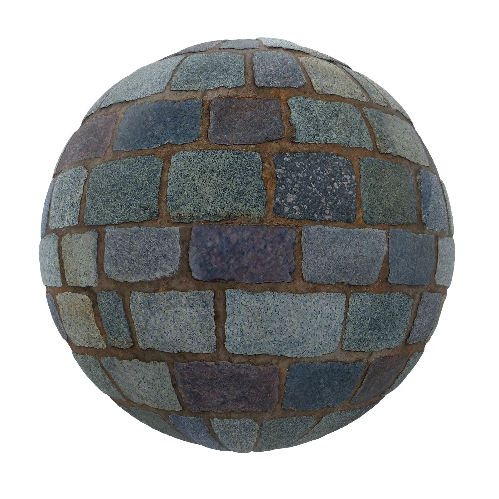 PBR CGAXIS TEXTURES – PAVEMENTS – Blue Stone Pavement