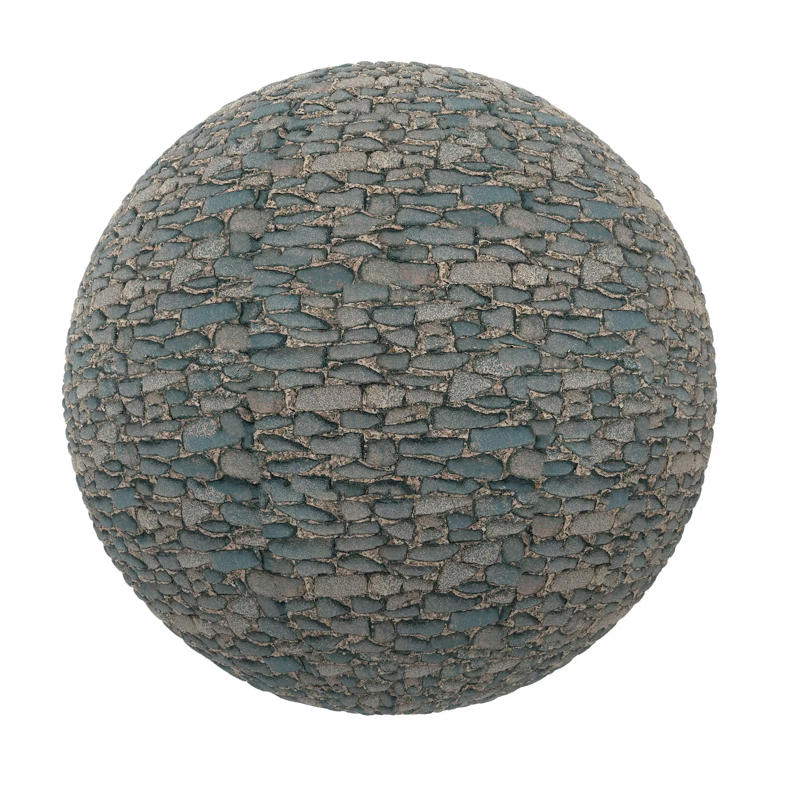 PBR CGAXIS TEXTURES – PAVEMENTS – Stone Pavement 13
