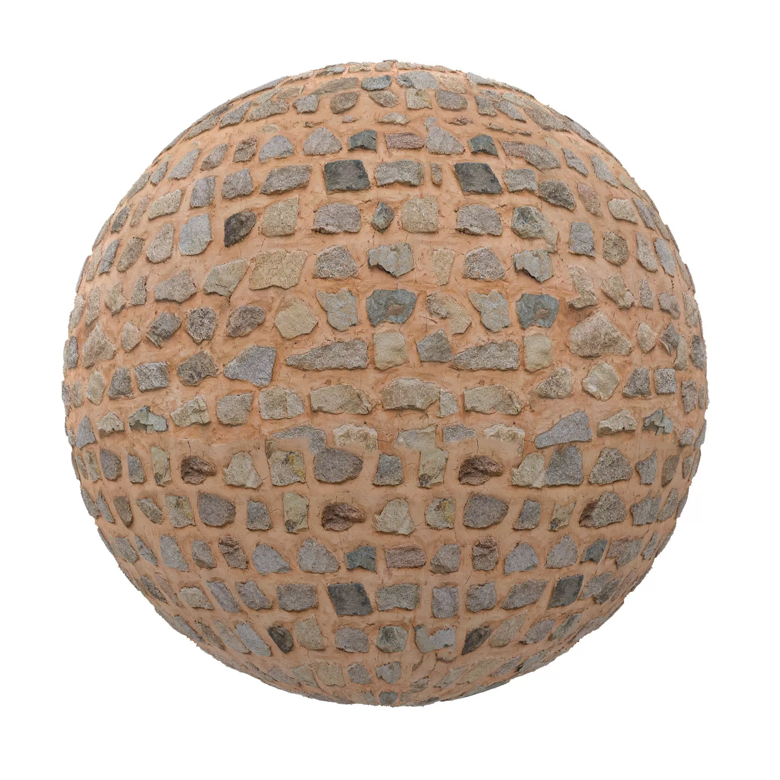 PBR CGAXIS TEXTURES – PAVEMENTS – Stone Pavement 18
