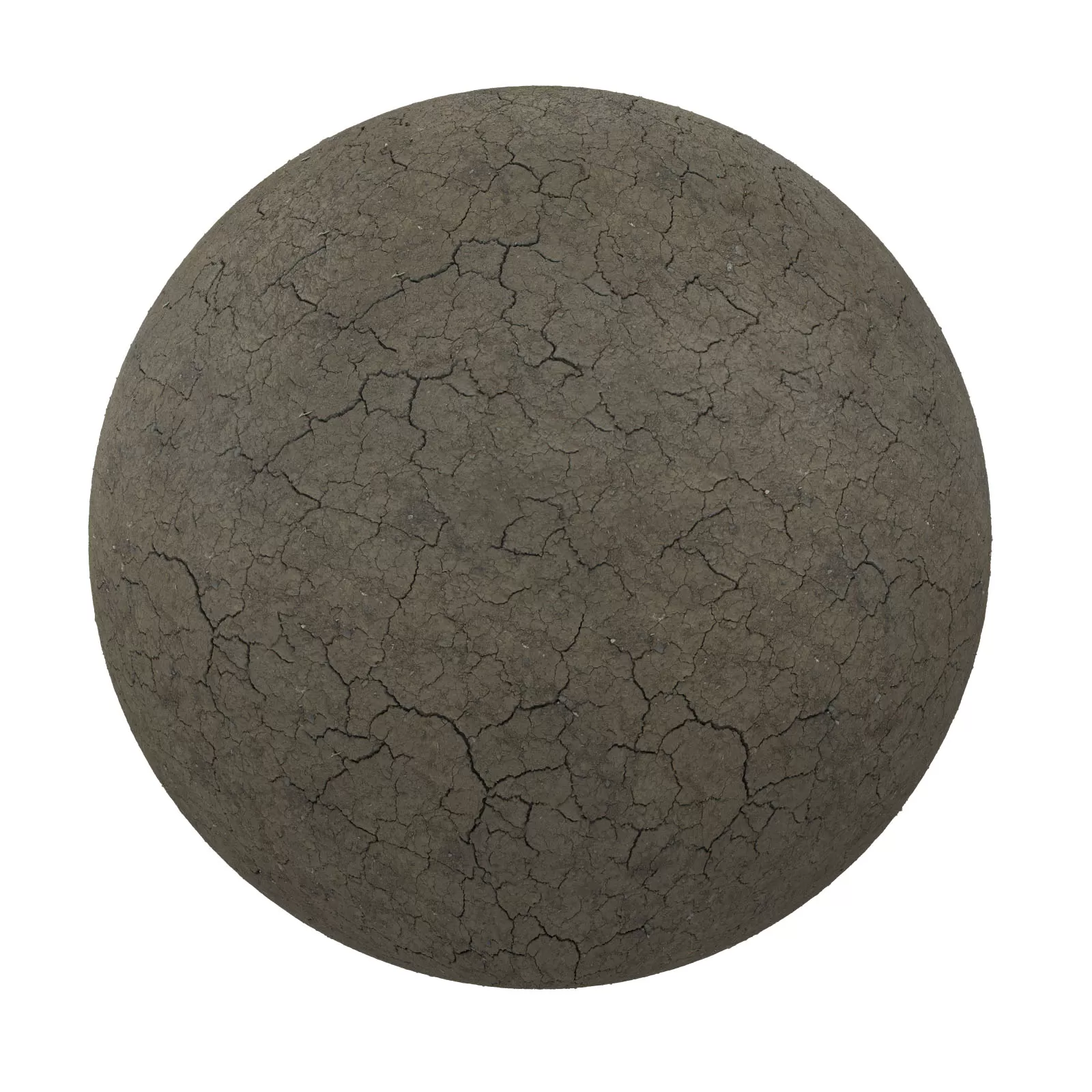 PBR CGAXIS TEXTURES – SOIL – Dark Cracked Dirt