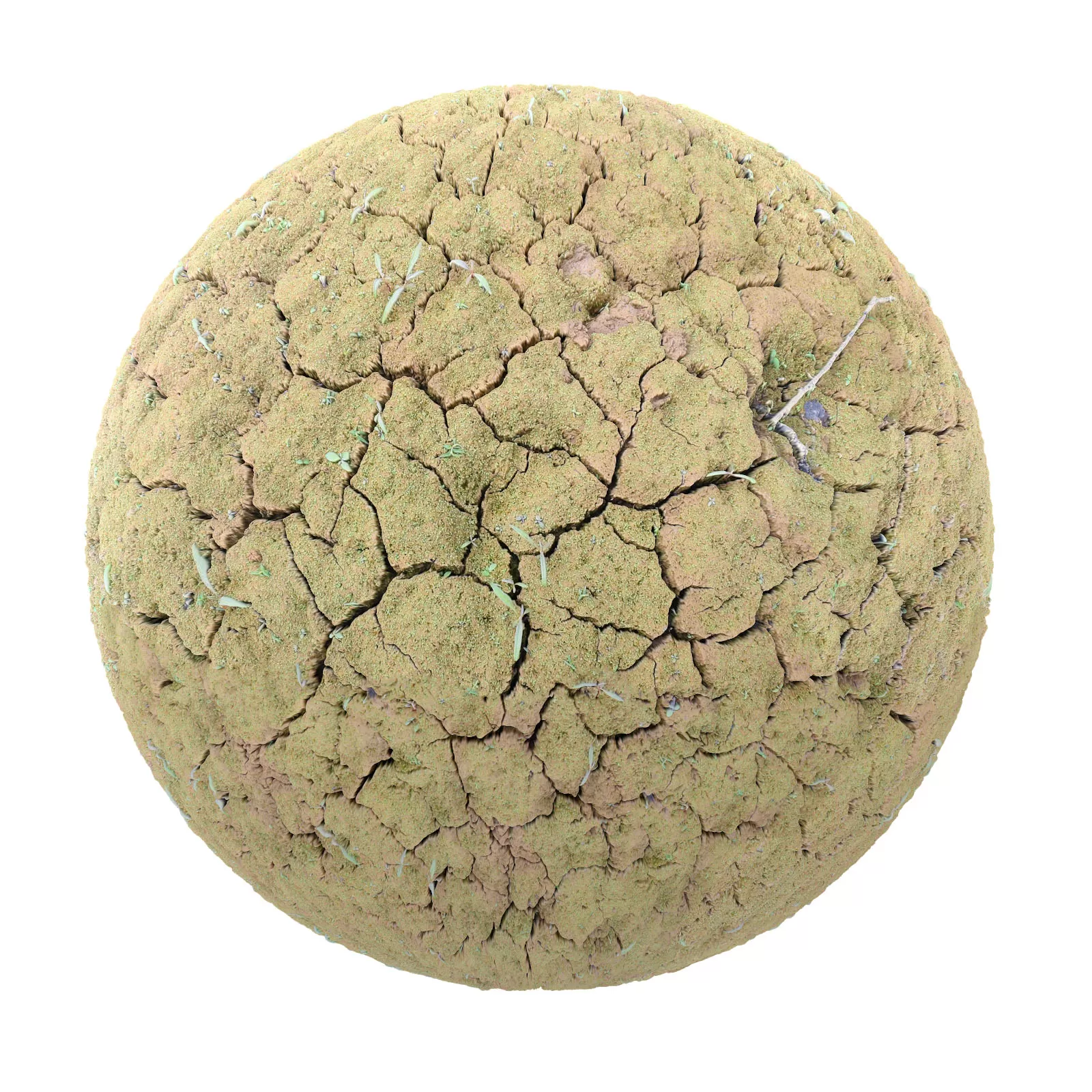 PBR CGAXIS TEXTURES – SOIL – Dry Cracked Dirt 16