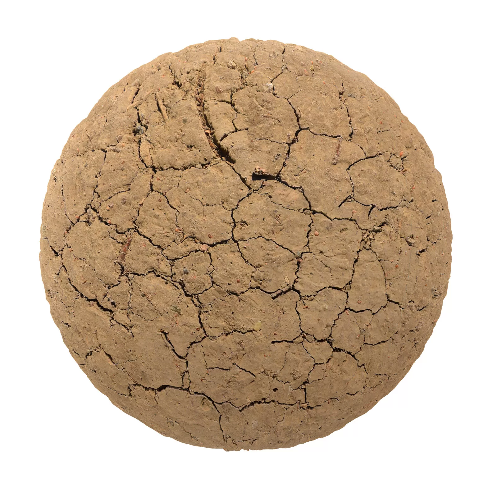 PBR CGAXIS TEXTURES – SOIL – Dry Cracked Dirt 6