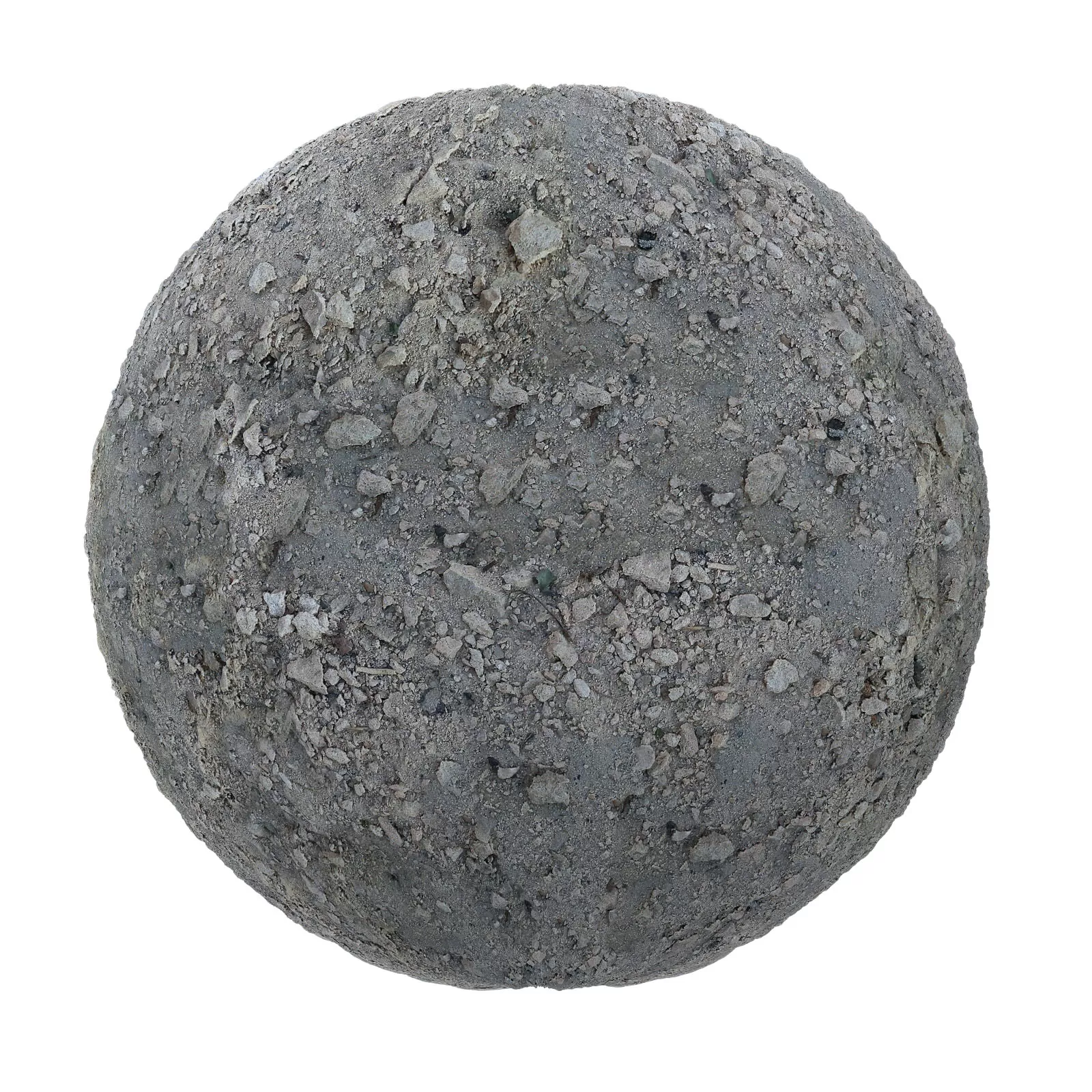 PBR CGAXIS TEXTURES – SOIL – Grey Dirt With Stones 2