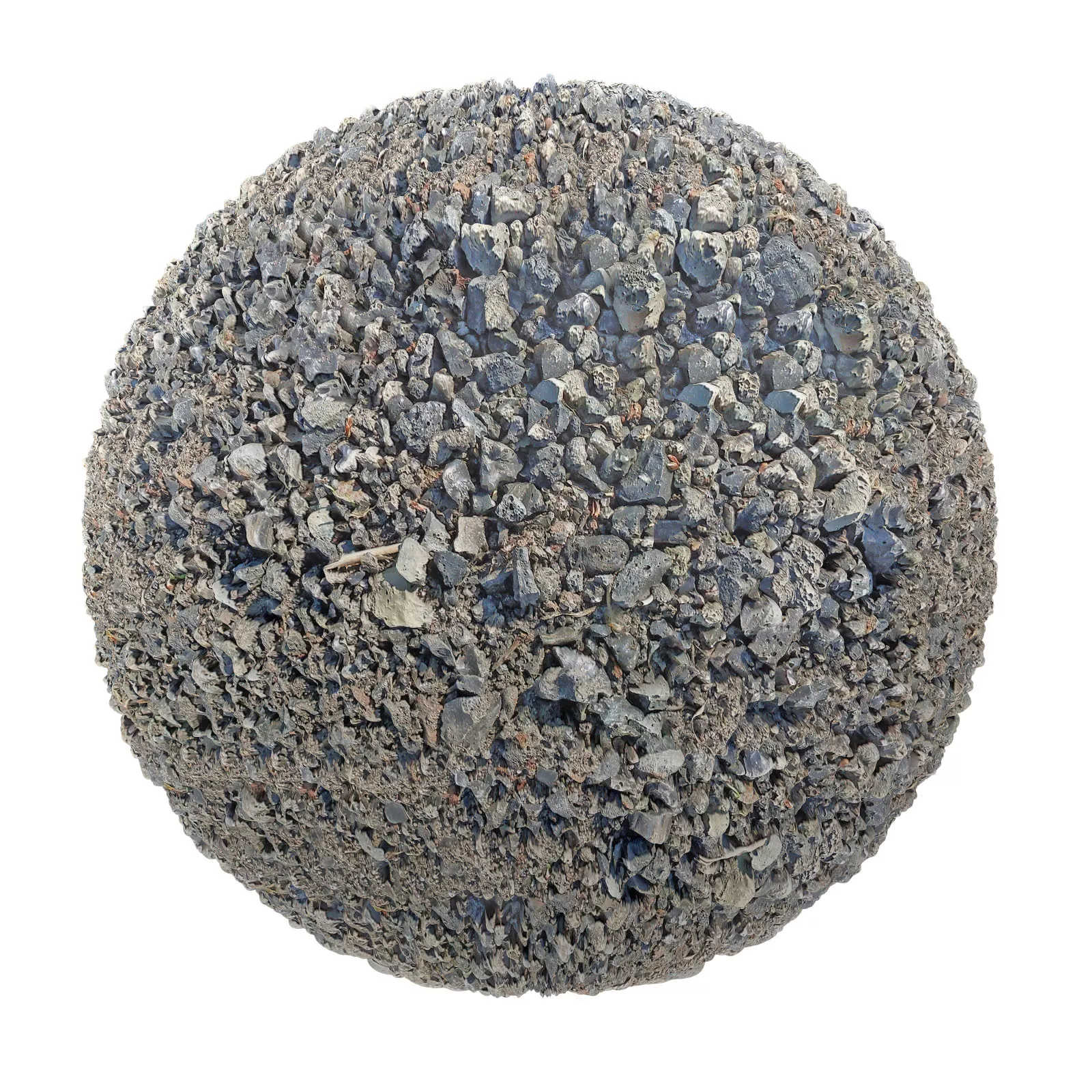 PBR CGAXIS TEXTURES – SOIL – Grey Dirt With Stones 4