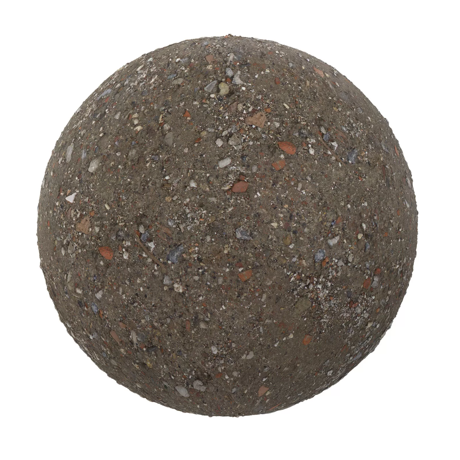 PBR CGAXIS TEXTURES – SOIL – Grey Dirt With Stones 5