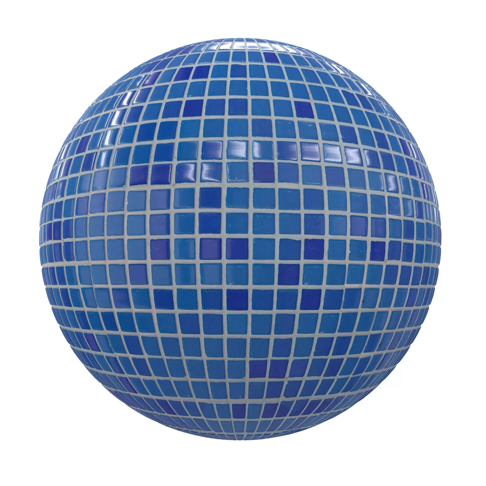 PBR CGAXIS TEXTURES – TILES – Blue Tiles 3