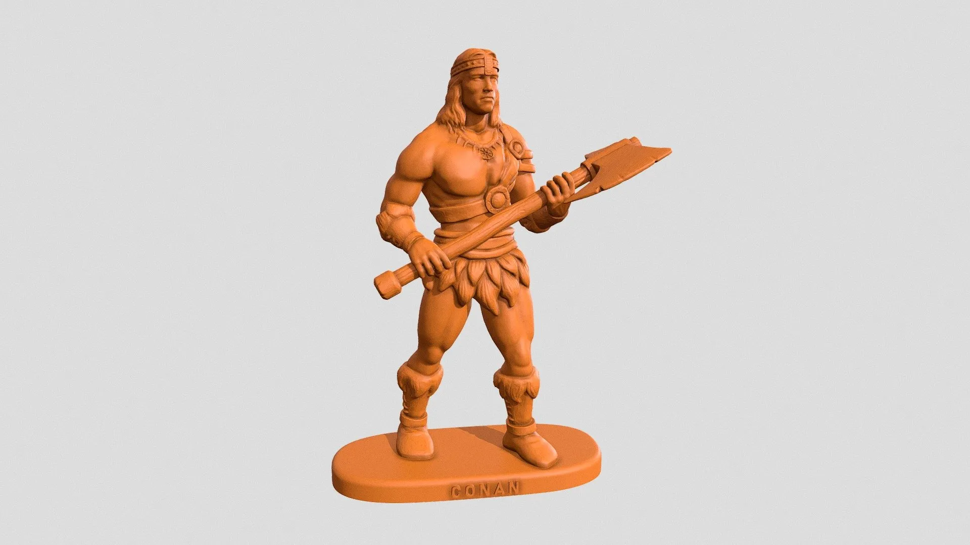 PBR Game 3D Models – 030 Conan O Barbaro