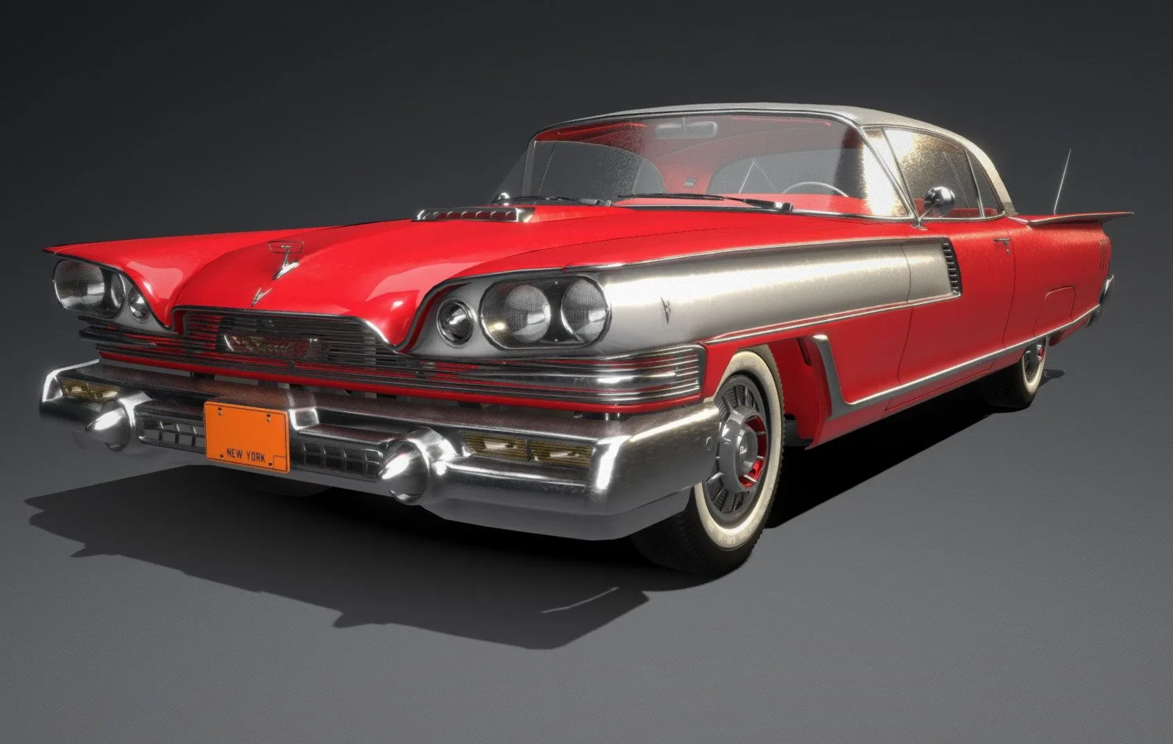 PBR Game 3D Models – 1959 Elwood Iroquois Brillare Special