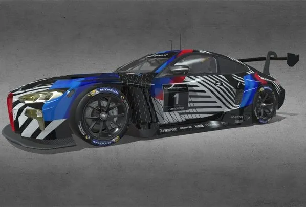 PBR Game 3D Models – 2021 BMW M4 GT3