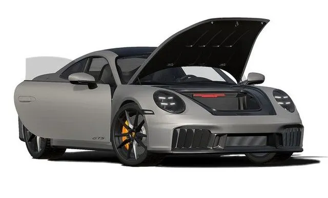 PBR Game 3D Models – 2025 Porsche 911 Carrera GTS