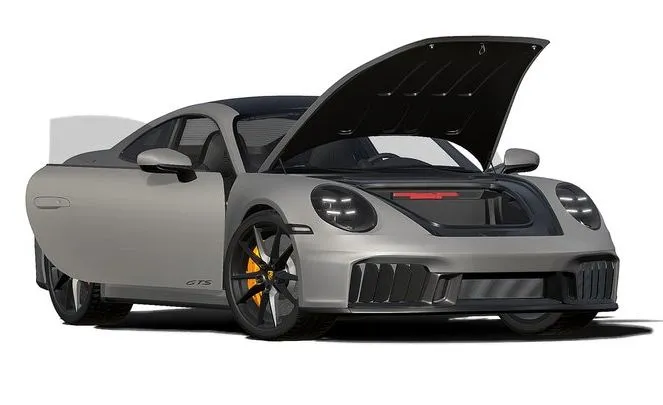 PBR Game 3D Models – 2025 Porsche 911 Carrera GTS