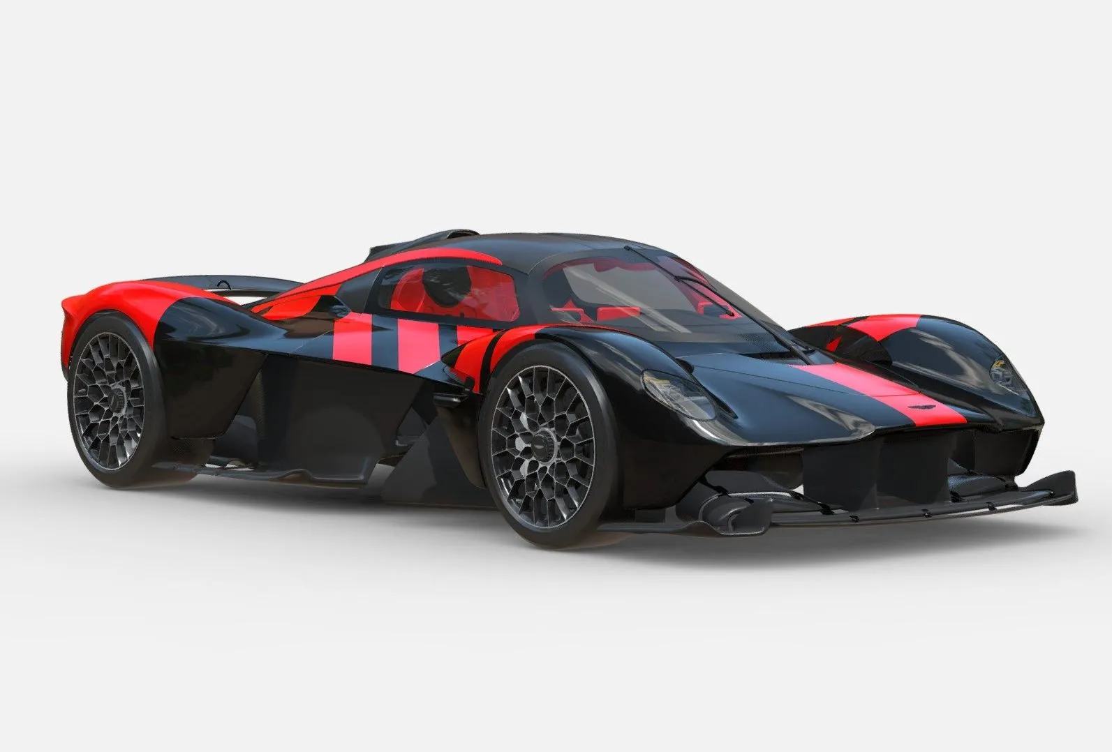 PBR Game 3D Models - 3D Model Aston Martin Valkyrie