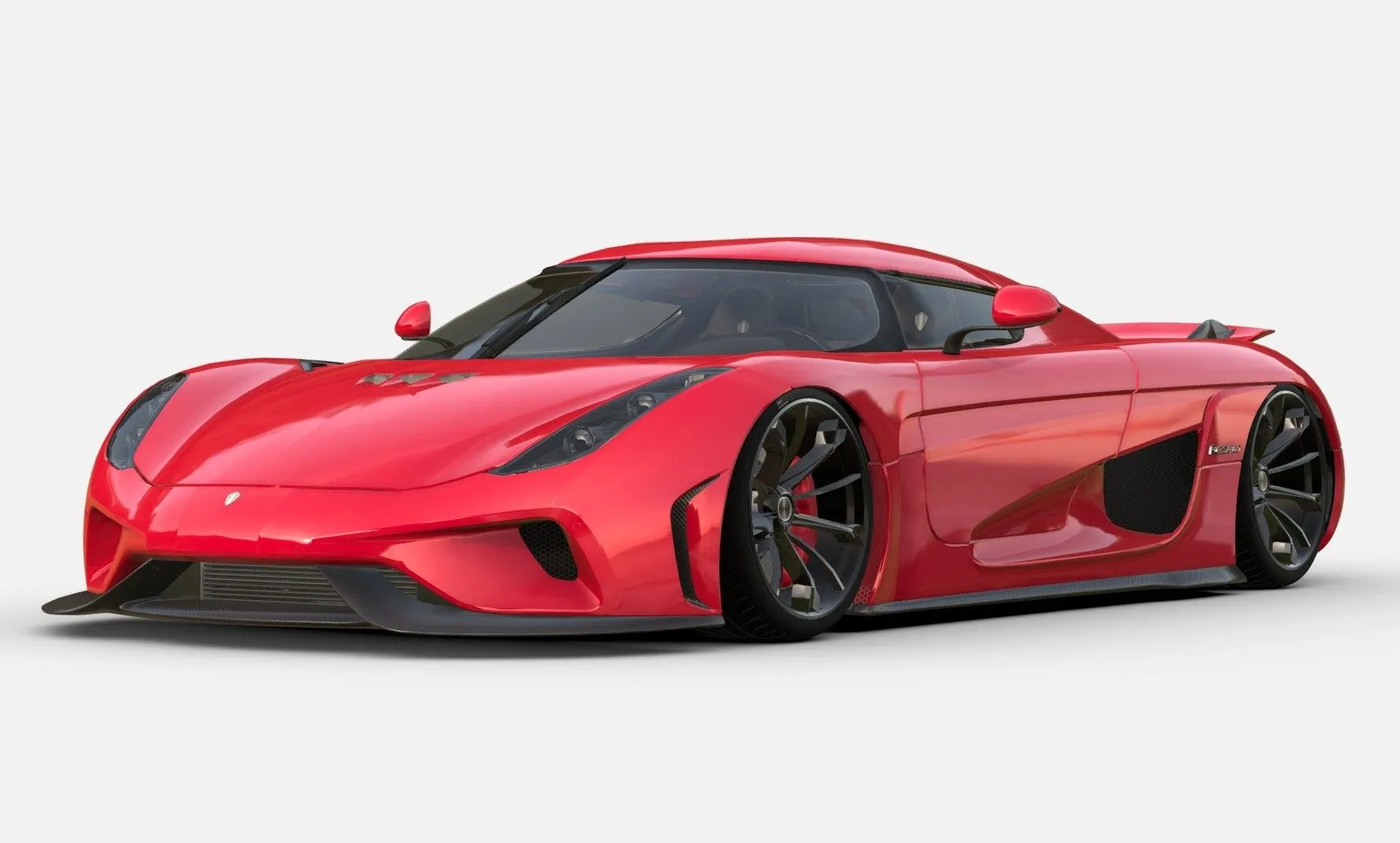 PBR Game 3D Models – 3D Model Koenigsegg Regera