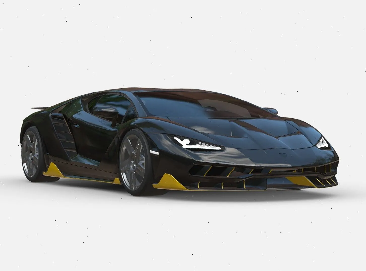 PBR Game 3D Models – 3D Model Lamborghini Centenario