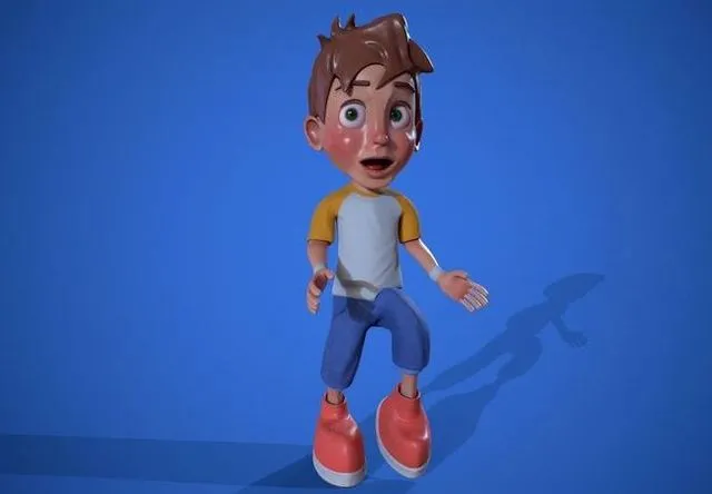 PBR Game 3D Models – 3D Toon Character