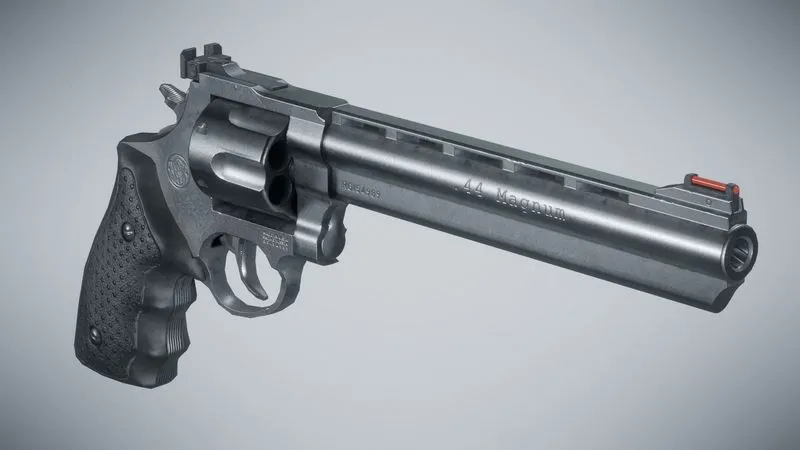 PBR Game 3D Models – 44 Magnum Classic
