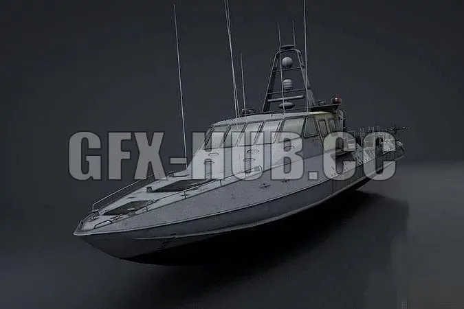 PBR Game 3D Models – 777=gfx-hub.cc=777Boat Mark V Special Operations Craft