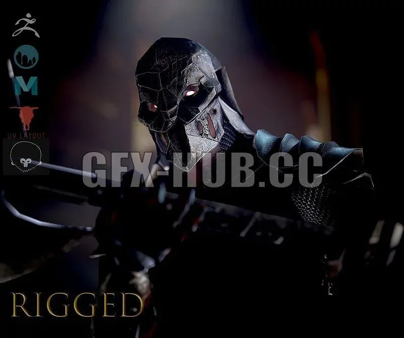 PBR Game 3D Models – 777#gfx-hub.cc#777Knight -demon